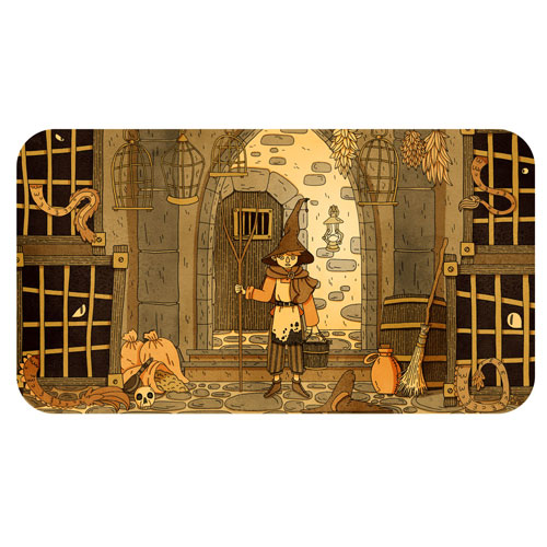 Witch in dungeon